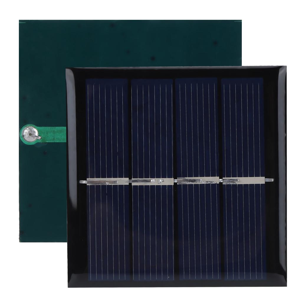 4ks 0,45W 2V 58x58mm Solární panel PET Solární nabíječka Příslušenství pro nabíjení panelů Solární zdroje