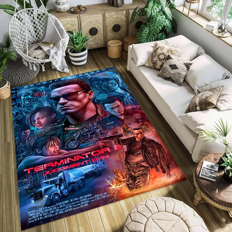 Terminator: Dark Fate - Battle Survival carpet Living room and bedroom mats floor mats Art Protective pad Doormat
