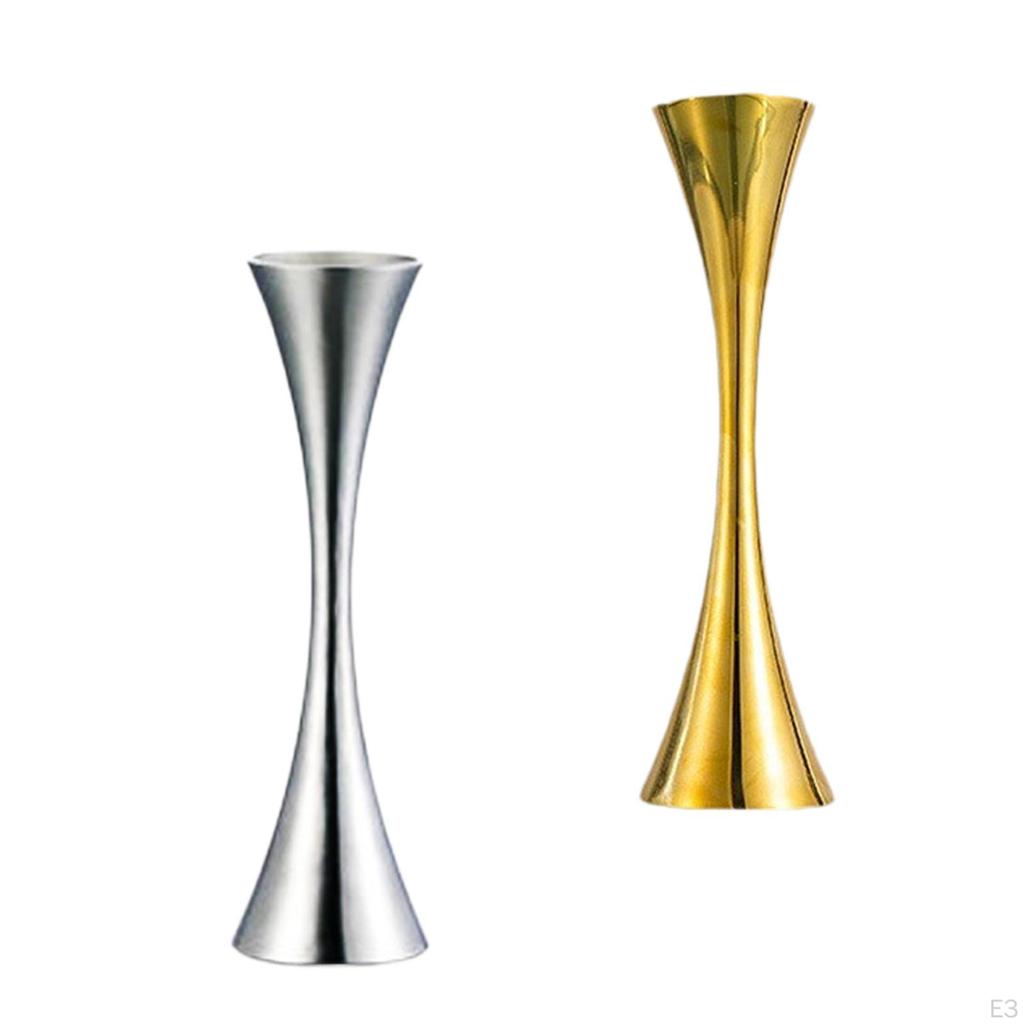 Vază decorativă florală, piese centrale pentru biroul de acasă, recipient portabil din oțel inoxidabil, recipient pentru flori