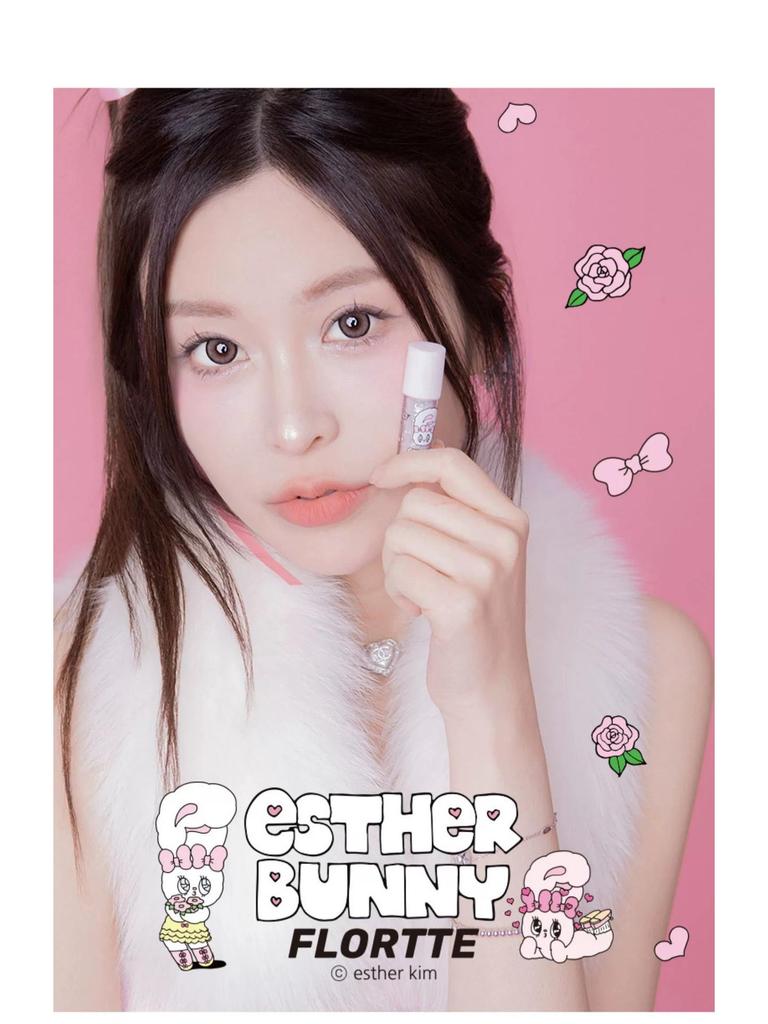 Born Pink FLORTTE/Flower Knows Liquid Eyeshadow Palette: Shimmer & Matte for Under Eye Brightening