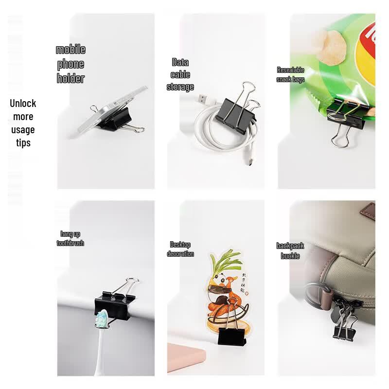 Deli Metal Binder Clips
