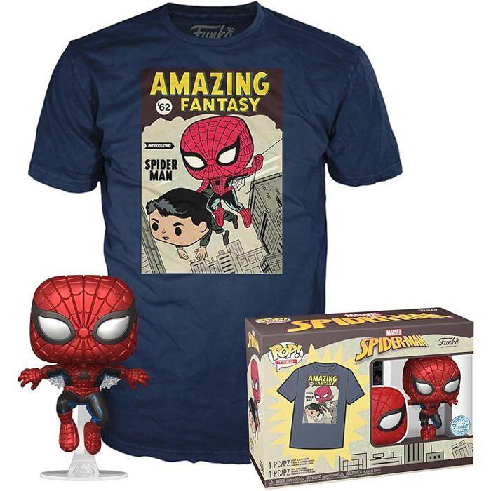 Pop&tee - Spider Man - Couverture De Bd - Taille L