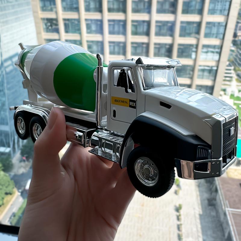 1:50 Scale Toy Dump Truck Model Construction Vehicle Set Excavator Mixer Truck and Dump Truck Toy Combo Gift for Children's Day