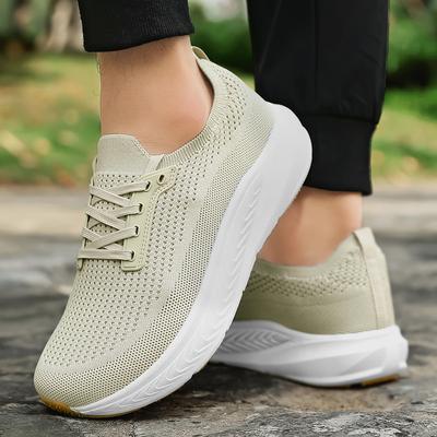 Breiter Kopf Barfußschuhe quetschen Füße nicht Breite Leiste Lässige Sportschuhe Rutschfeste Fliegengewebe Laufschuhe Laufschuhe