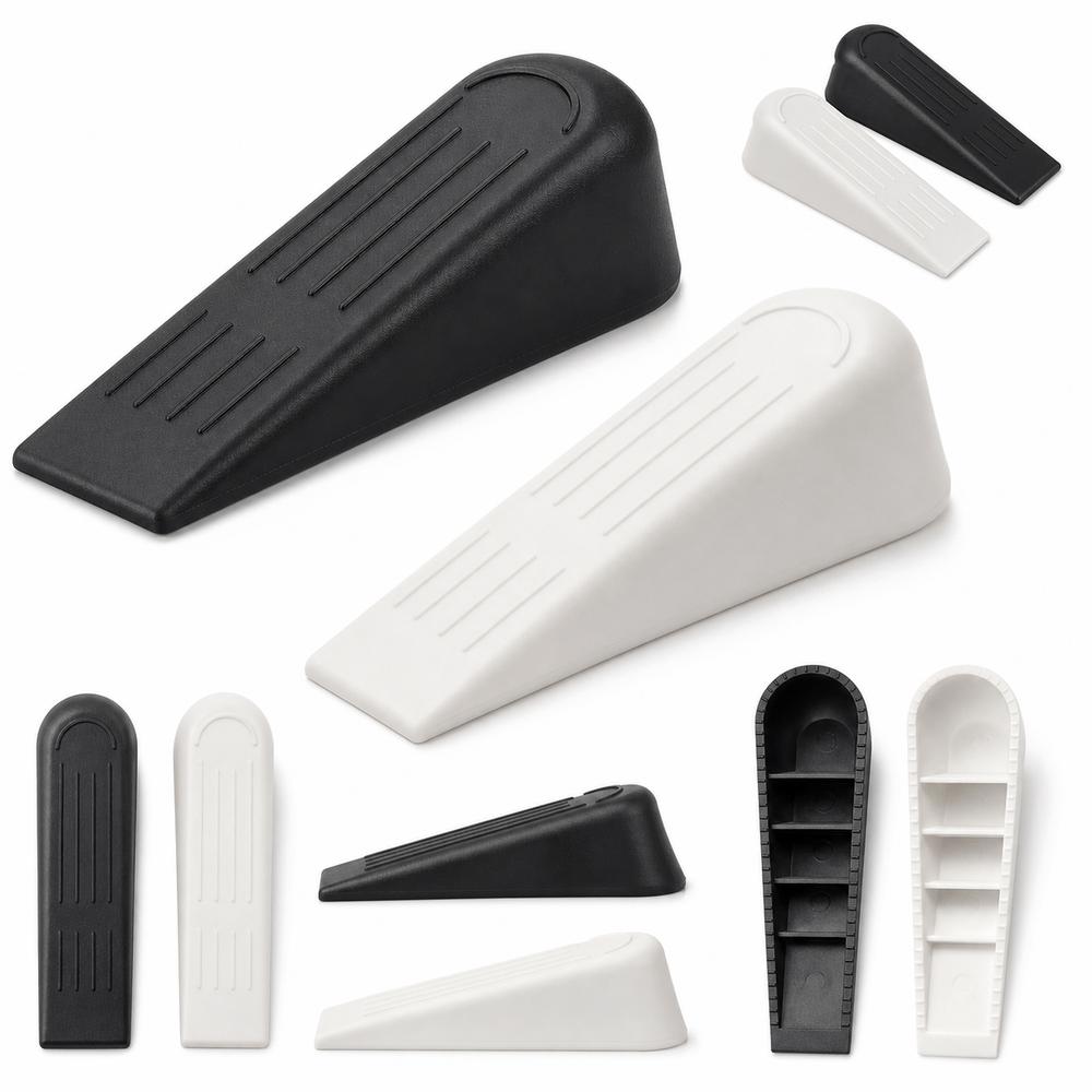 Plastic Door Stop Wedges Non-Slip Base Door Blocks Durable Door Stoppers  Office Doors