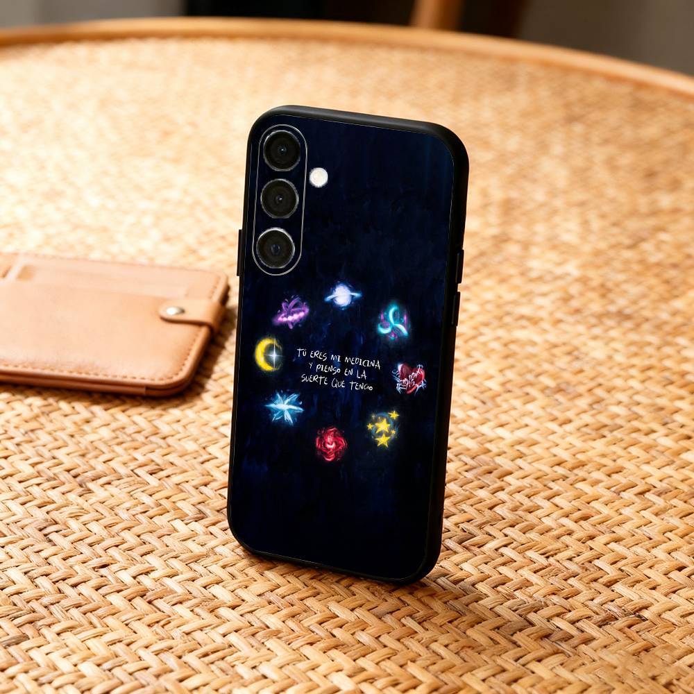 S-Saiko Singer Sakura Phone Case For Samsung A73,72,71,A52,51,40,41,A22,A32,31,A13, Soft Black Shell