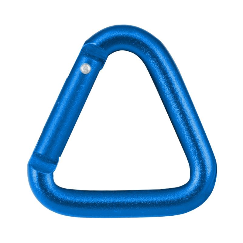 Aluminum Alloy Outdoor Triangular Carabiner Locking Carabiner Clip Keychain Clips for Backpack Camping Hiking Traveling