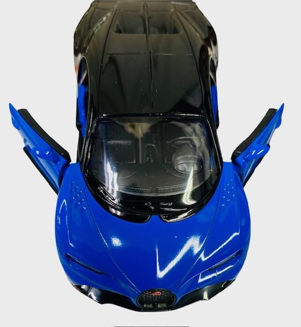 Kinsmart Bugatti Chiron Super Sport 1:38 Kleur: Blauw