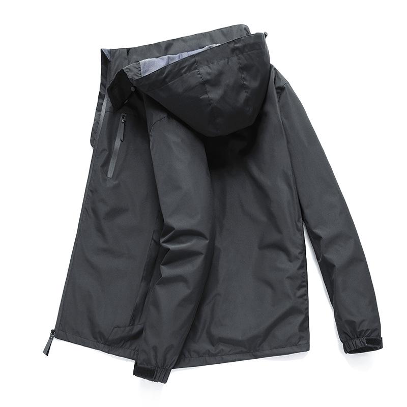 Однослойная тонкая куртка Hardshell для мужчин и женщин. Та же куртка для походов — фото 4