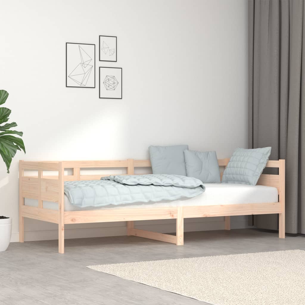Daybed Solid Pine Wood 80x200 cm