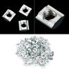 50pcs 20 Series T Slot Nut Sliding Mechanism T Slot Bolt Aluminum Profile Nut  For 2020 Series