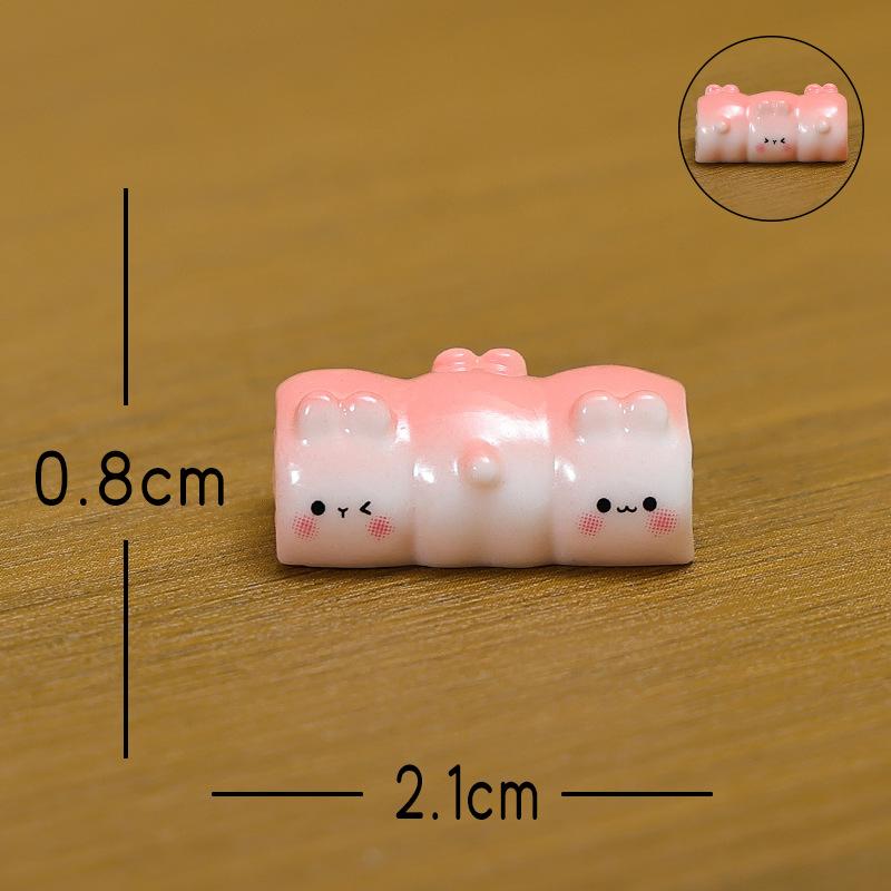 Micro-landscape Ornaments, Animal Toast, Home Desktop Resin Craft Decorative Small Ornaments, Car Accessories