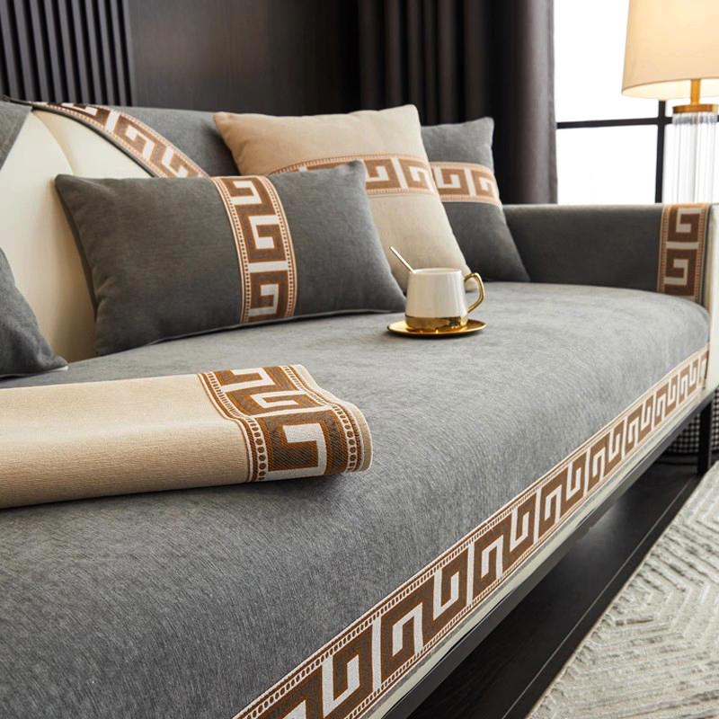 Sofa Mat Are Universal All Year Round Pet Friendly Slip Resistant Scratch Resistant Dirt Resistant Sofa Cover Living Room Decor