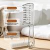 Essential Oil Liquid Applicator Massage Comb Unisex Transparent for Scalp Care Hair Nourishing Daily Use
