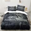 Jurassic Park Bedding Dinasours Twin Bedding Set Duvet Cover Sheet Printed Pillowcase Bed Full Queen King Size Comforter Bedroom