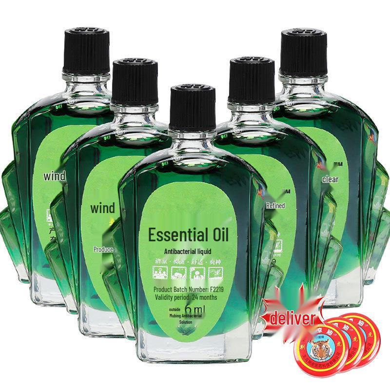 Tiger Balm Large Cooling Oil: Mosquito Bite Relief & Antibacterial Itch Soother