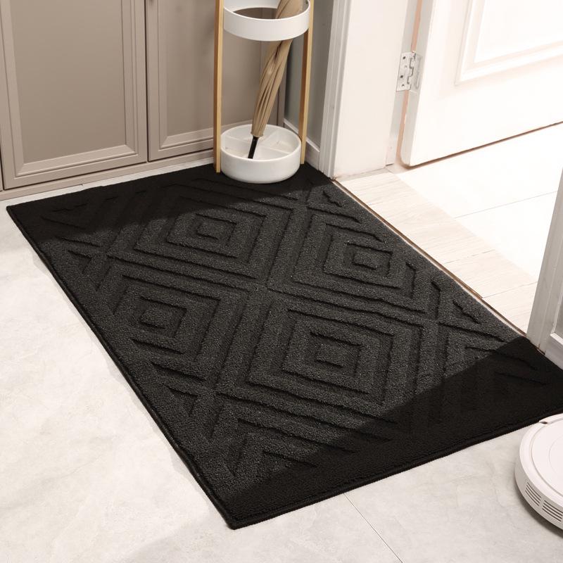 Bohemian Anti-Slip Door Mat: Simple Sand-Scraping Entrance Foot Mat for Doorways