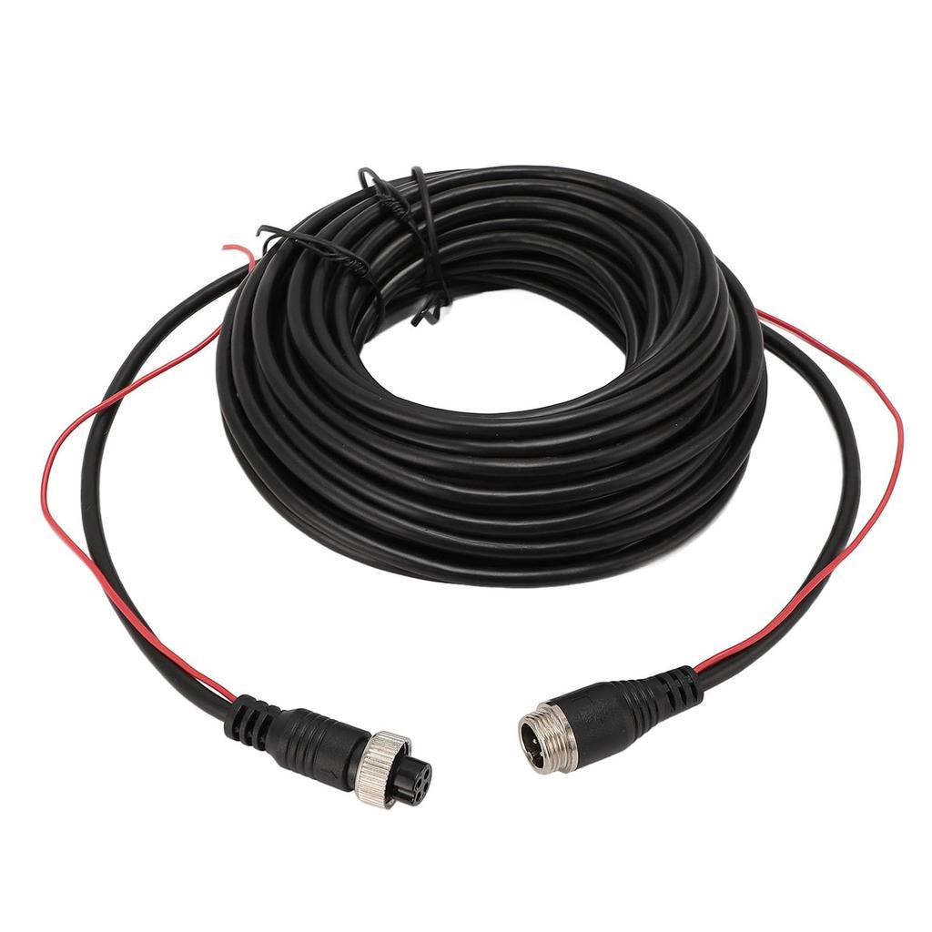 4-stifts förlängningskabel för backkamera, förlängningssladd för dashcam bakåtkamera med