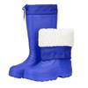 Waterproof Men's Rain Boots Cotton Lightweight Anti Slip Women's Boots EVA Thickened Plush Men Fishing Shoes Outdoor Snow Boots