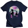 Japanese Anime SamuraiChillhop Double Sided Graphic Print T Shirt Men's Summer Cotton Casual T Shirts Oversized Streetwear Tees