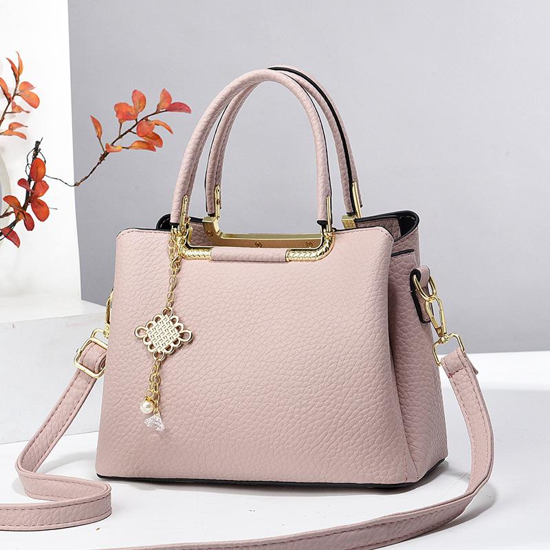 New Bag Women's Texture 2025 Fashion Handbag One Shoulder Oblique Span Bag Women