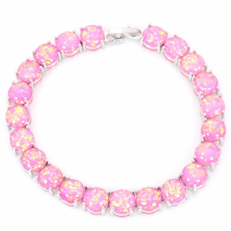 Opal Beach Round Bracelet Opal 8mm Round Bracelet Fashion Treasure Jewelry Set with Opal