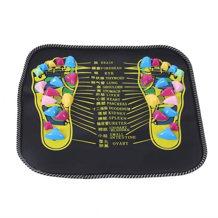 Massage Mat - CUQUE - Square Reflexology - PP Plastic - Relaxing Pressure - Pain Relief