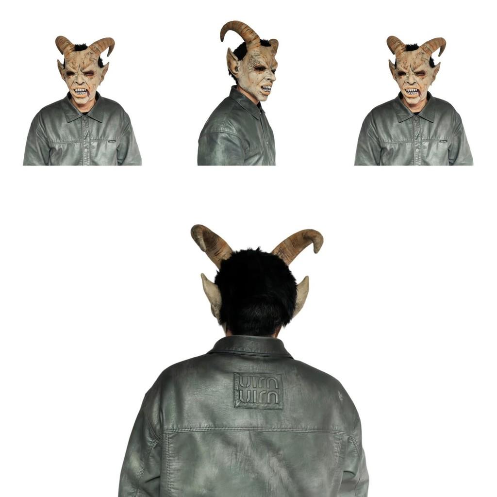 Lucifer Maske Latex Filmcharakter Maske für Kostümveranstaltungen und Halloween