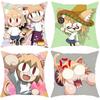 N-Neco A-Arc Kawaii Kissenbezug Bequemer Wende-Kissenbezug Ideal für Auto Sofa Schlafzimmer & Mehr
