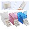 Grafted Eyelash Organizer: 5-Layer Acrylic Storage Box, Multiple Colors