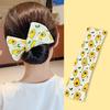 Hair Bun Clip Fruit Pattern Bun Maker Easy To Use Versatile Hair Styling Twist Tool Long Hair Bun Accessory