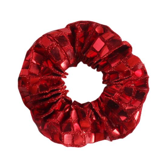 

Резинка для волос Квадратное украшение из пайеток Эластичная ткань Повязка на голову Без повреждений Декоративная веревка для волос Аксессуары для волос