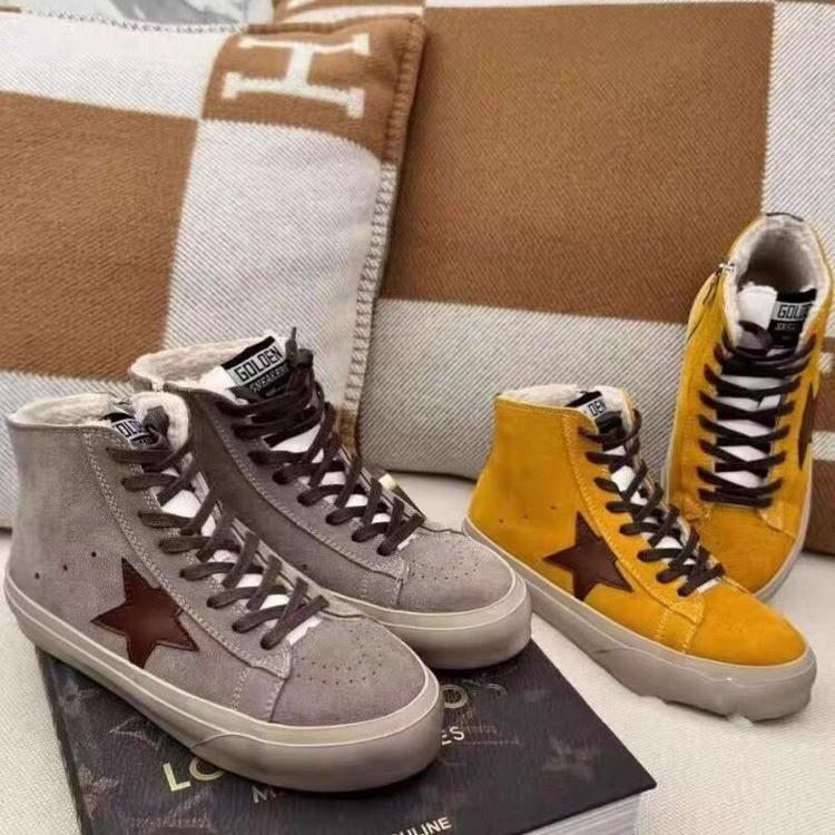 Starboard-Schuhe beliebte vielseitige Plateauschuhe Designgefühl moralischer Trainingsschuhe Damen Winterschuhe Forrest Gump Schuhe Baumwollschuhe