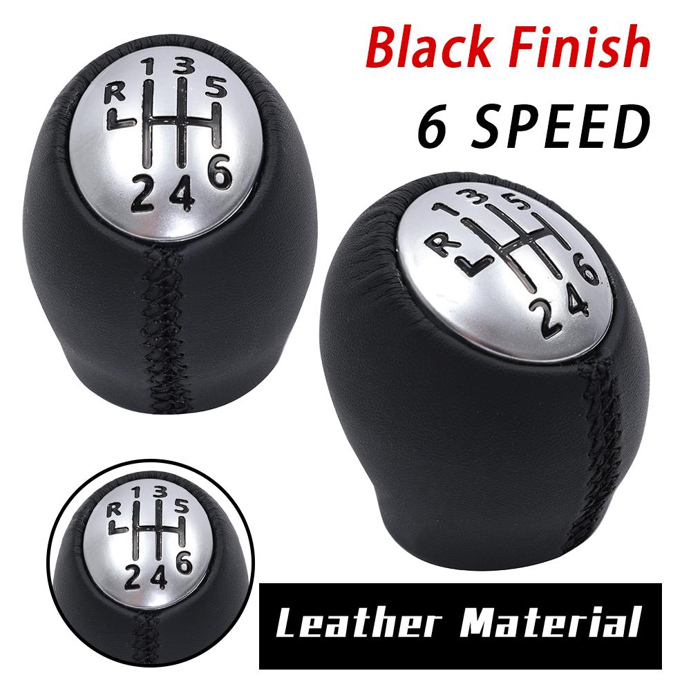 

New Product Car Accessories 6 Speed Gear Shift Knob For Renault Megane MK3 Clio Laguna For Nissan For Vauxhall Interior