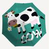 1PC cow flowerUmbrella-8-Rib Reinforced, Automatic Open, Lightweight & Durable, Cute Fashion Accessory for Outdoor-P187