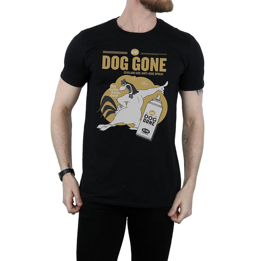 Looney Tunes Mens Dog Gone Foghorn Leghorn Cotton T-Shirt