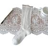 Summer Lightweight Ankle Socks Made of Children's Mulberry Silk, with A Pile Design, Featuring A Simple Style and Long Length.