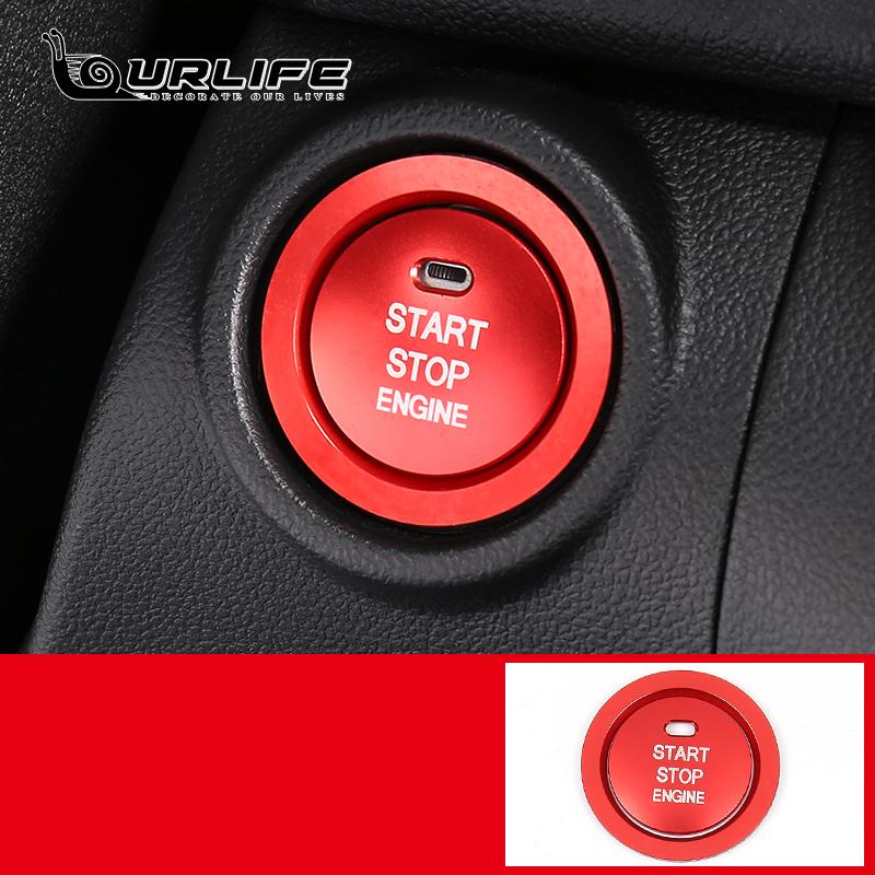 

Автомобиль с одной кнопкой запуска, декоративное кольцо для ключей зажигания, наклейки для Great Wall GWM POER Cannon UTE Haval красный