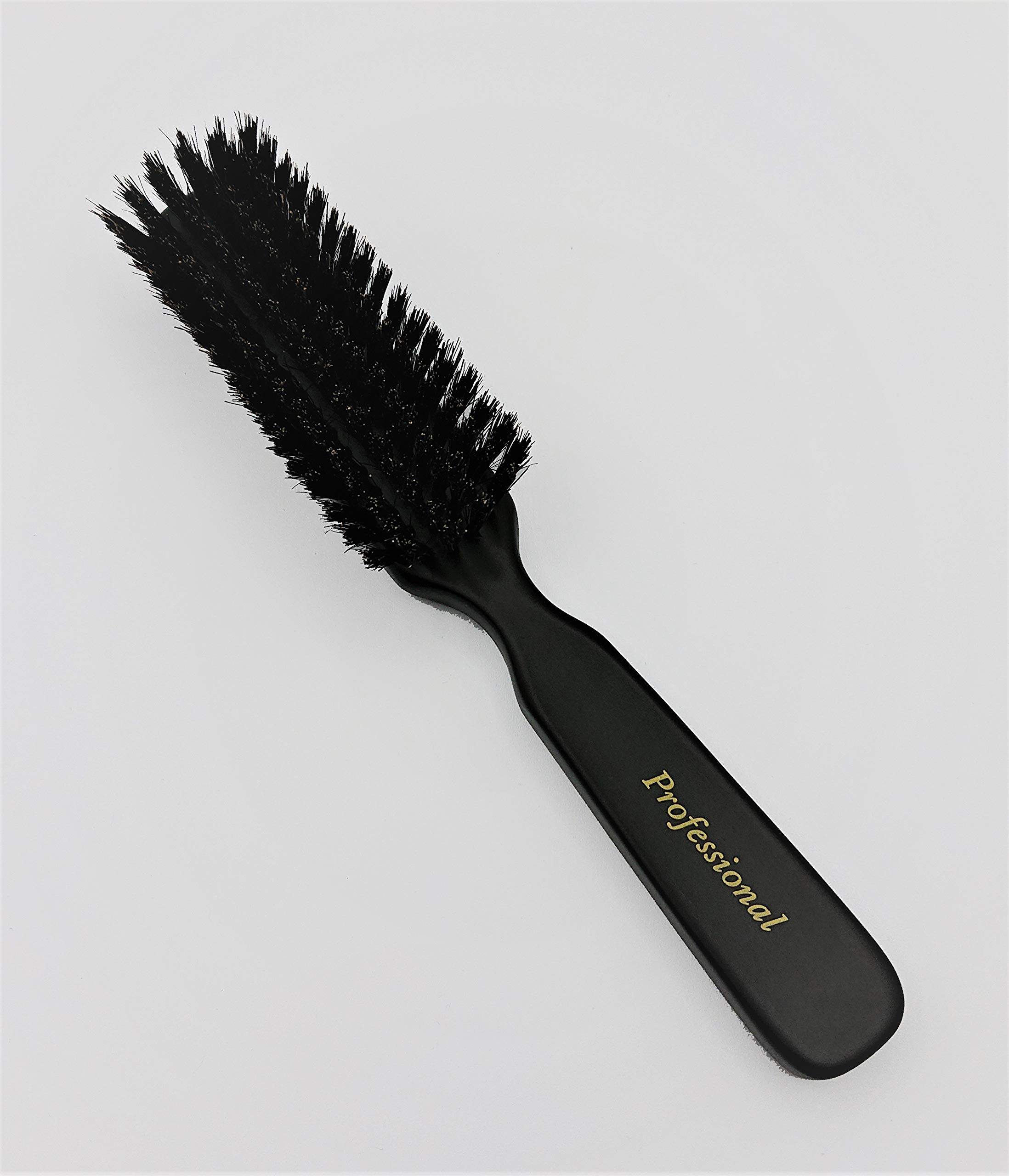 

Набор для ухода за волосами MELFA: щетка со щетиной кабана и деревянной ручкой чёрный