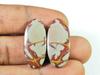 26Cts. Natural Noreena Jasper (13mm X 28mm Each) Oval Cabochon Match Pair SK-2711
