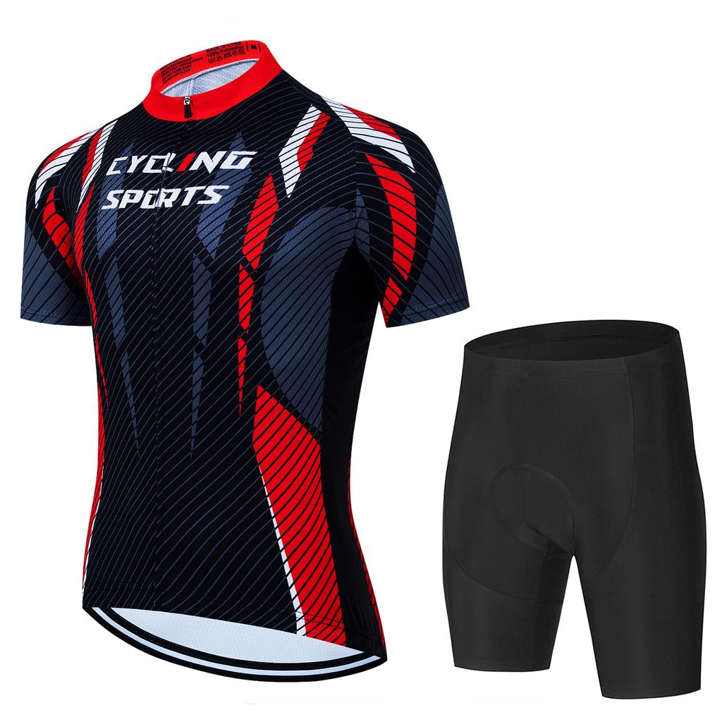 Man Bib Shorts Bi Cycle Jersey Men Mountain Bike Jerseys Mtb Bicycle Clothing Mens Cycling Clothes  2026 Summer Breathable Cycling Suit Set