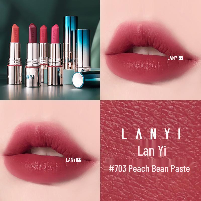 Lan Yi Matte Flower Dew Long-Lasting Non-Stick Lipstick