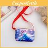 Princess Cartoon Pattern Fashionable Kids Small Crossbody Bag Daily Use Gifts