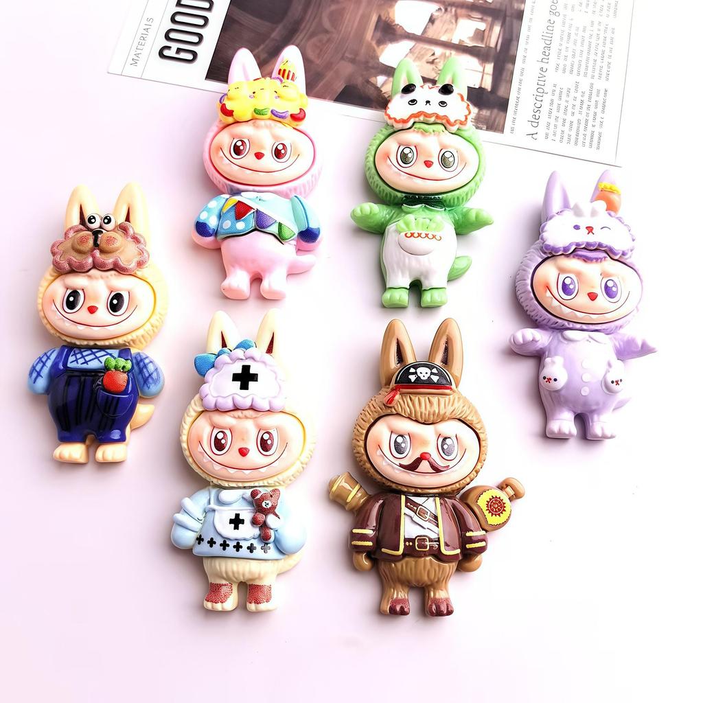 Cartoon Calabubu DIY Resin Accessories: Magnet, Keychain, Phone Case, Hair Accessory, Water Bottle Sticker