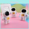 Lovely White Astronaut Plush Doll Keychain Filled With Pp Cotton 12cm High