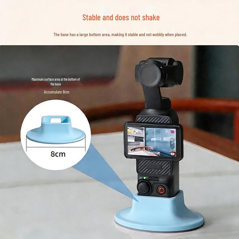 DJI Pocket 3/4 Silicone Camera Holder: Non-slip Base for OSMO Accessories