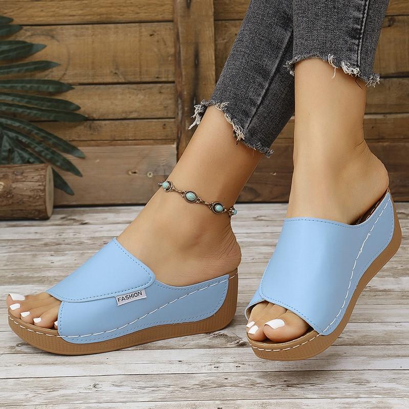 Summer Women Shoes Sandals Non-Slip Women's Shoes Slides Ladies Shoes Wedge Sandals Ladies Party Women Slippers Female Footwear