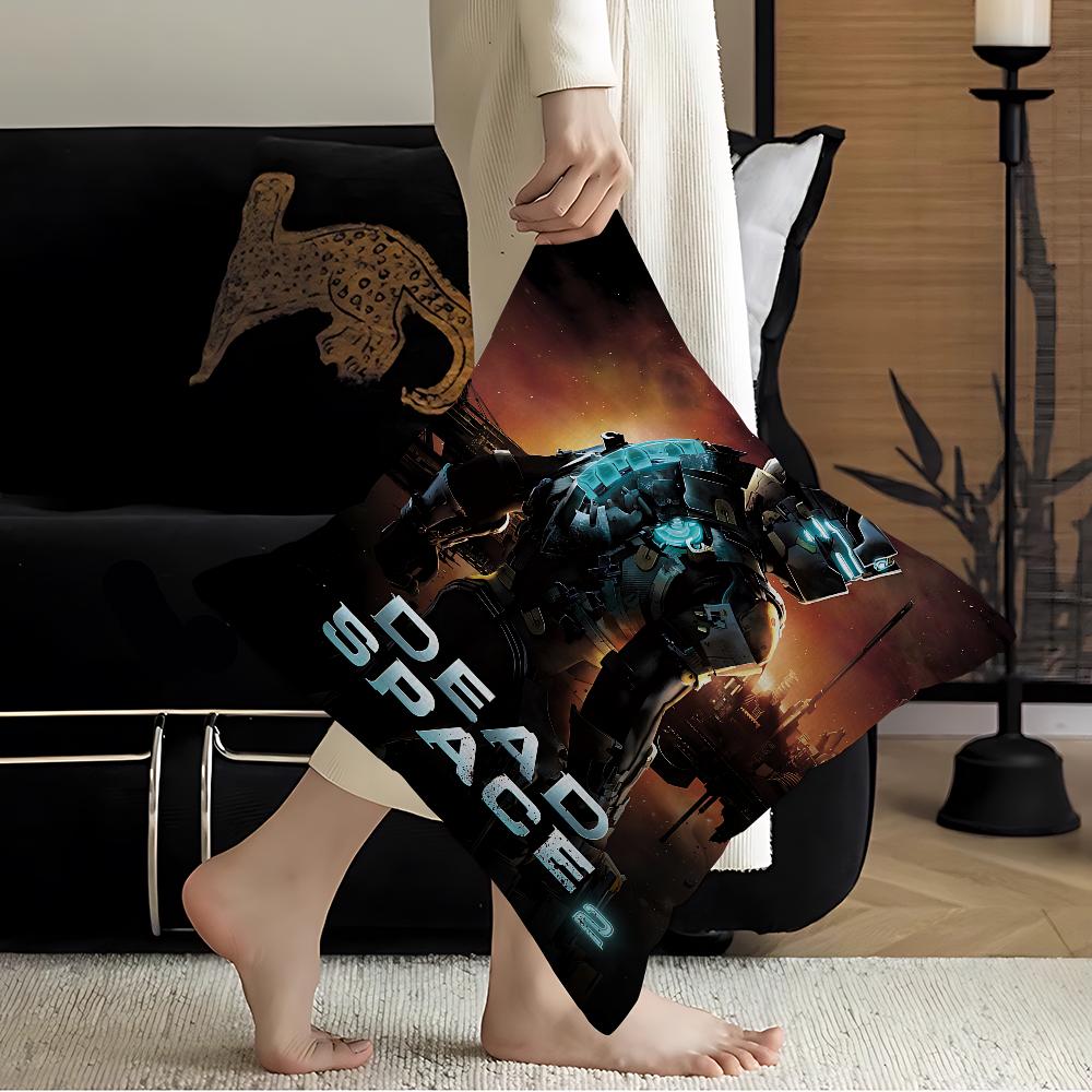 D-Dead Space Classic Movie Personalized Picture Text Home Decorative Pillows Household Gifts 45x45cm 16x16Inch