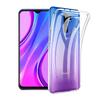 VCOMP - For Xiaomi Redmi 9 6.53"- UltraSlim Silicone Gel Case and Perfect Fit - TRANSPARENT