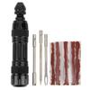 Portable Mountain Bike Aluminium Alloy Tyre Repair Tool Vacuum Adhesive Tape Grinding Rod